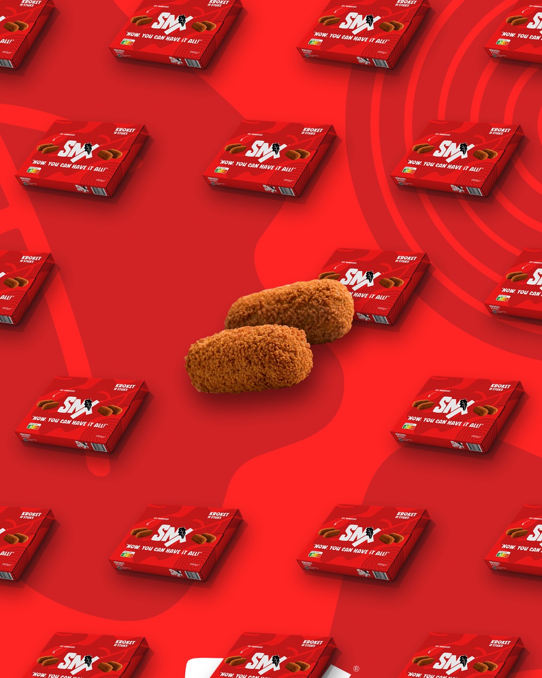 SNX kroketten — doos 18×100 gram